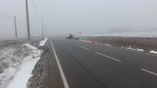 Carreteras hielo nieve accidente (2)