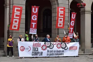 Los sindicatos salen a la calle para seguir reivindicando y luchar por el “margen de mejora” para la provincia