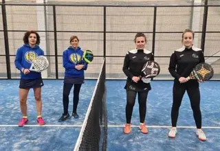 Jugadoras del Pádel Duero
