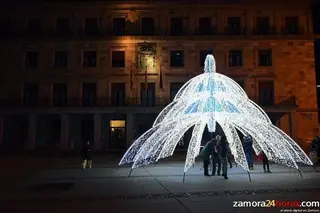 Las luces de Navidad le cuestan a cada zamorano algo menos de 24 céntimos