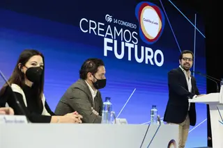 Eduardo Carazo durante el congreso