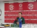 Loren Burón en rueda de prensa