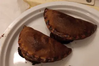 Imagen compartida de las empanadillas