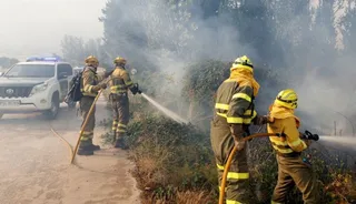 imagen de archivo de un incendio