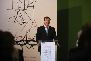 Alfonso Fernández Mañueco en la inauguración de Las Edades del Hombre en Zamora