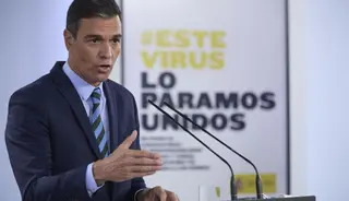El presdiente del Gobierno, Pedro Sánchez