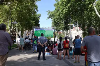 Así se vivió la final de la Eurocopa Femenina en La Marina