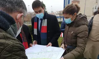 El consejero de la Presidencia conoce las obras financiadas en Zamora