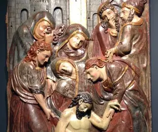 El Museo Diocesano restaura la imagen, Llanto sobre Cristo muerto