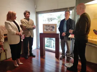 "En Círculos" la obra que se añade a la exposición del Museo de Zamora