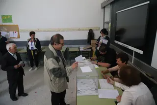 Jornada electoral el pasado 28M en Zamora Foto: María Lorenzo