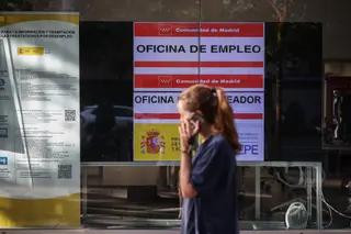 Fachada de una Oficina de Empleo