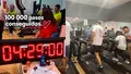 Hugo Girão cumple su reto y da 100.000 pasos en menos de 24 horas