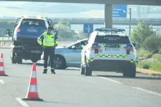 Una mujer herida tras sufrir un accidente en la A-66 a las afueras de Zamora