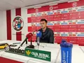 Eudald Vergés postpartido Ponferradina.