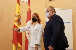 El consejero de Sanidad, Alejandro Vázquez