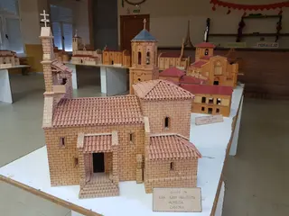 Una de las maquetas de Matías Figueruelo