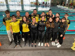 Deportistas del Dragones Caja Rural