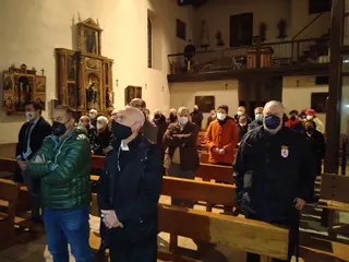 Misa de las Capas Pardas por los hermanos fallecidos