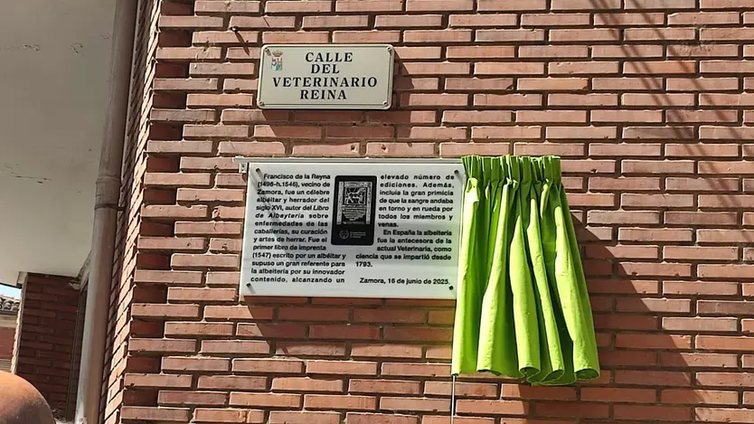 Placa conmemorativa en homenaje a Francisco de la Reyna (3)
