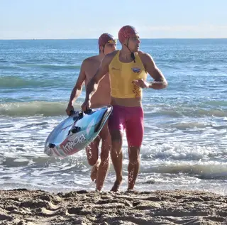 Competición de salvamento y socorrismo de playa