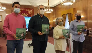 Un momento de la presentación del libro