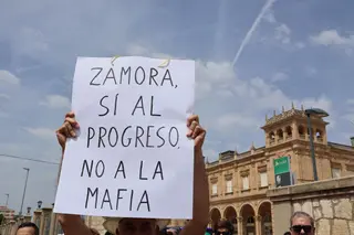 Manifestación contra la périda de servicios de AVE (89)