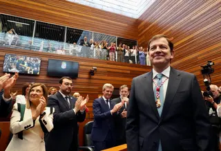 Miriam Chacón / ICAL . Toma de posesión de Alfonso Fernández Mañueco como presidente de la Junta de Castilla y León.