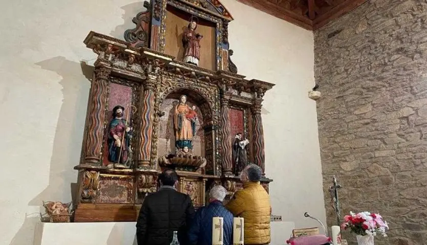 Retablo restaurado