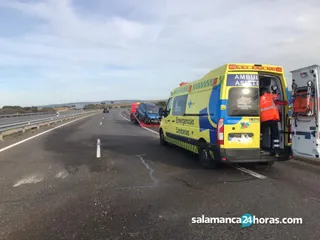 Un accidente en la autovía en Zamora. Archivo