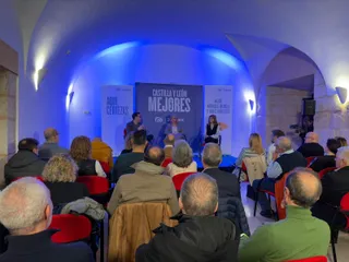 Un instante del acto