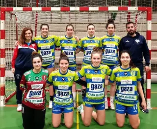 Primer equipo femenino del Balonmano Zamora