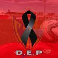 Crespón Negro Sobre El Escudo De La U.d Bovedana