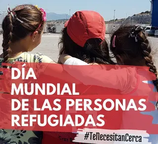 Cruz roja refugiados