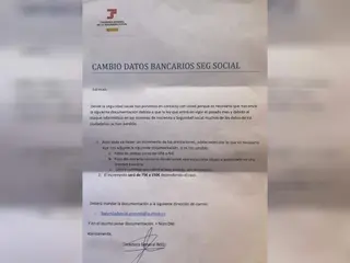 Intento de estafa con supuesta carta de la TGSS