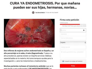 Una vecina de El Cubo del Vino logra 11.000 firmas en su lucha contra la endometriosis