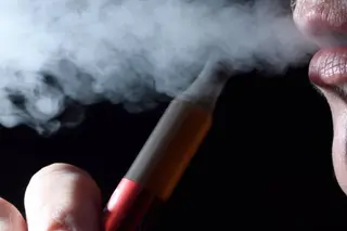 Imagen de recurso de un cigarrillo electrónico. - WILL KIRK/JOHNS HOPKINS UNIVERSITY - Archivo