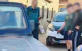 Imagen de la Guardia Civil tras interceptar al susodicho 