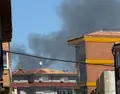 Columna de humo visible desde Zamora capital