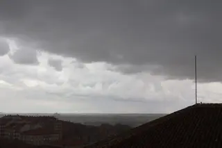 Tormenta en Zamora. Archivo