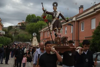 Un instante de la procesión Foto: María Lorenzo