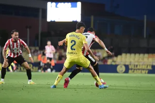 Un Instante Del Duelo Entre El Villarreal B Y El Zamora Cf