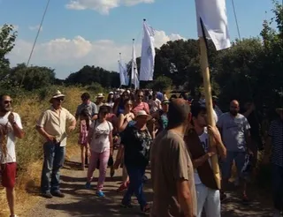 Celebración de los Pendones en Fariza. Archivo