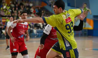 Raúl Escudero, jugador del BM Zamora