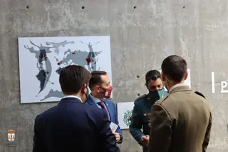 La exposición sobre el trabajo de las fuerzas armadas durante la pandemia llega a Benavente