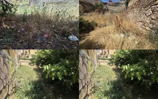 Imagen de algunas zonas del barrio de La Horta
