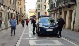 Policía Nacional en Santa Clara. Archivo