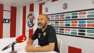David Movilla, en rueda de prensa.