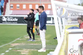 Kike Ramos en un partido del Zamora CF B esta temporada | ZCF