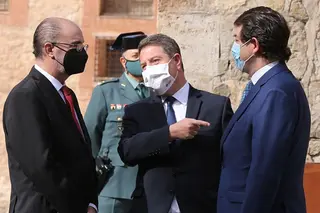 Arranca la cumbre de presidentes de Castilla y León, Castilla-La Mancha y Aragón